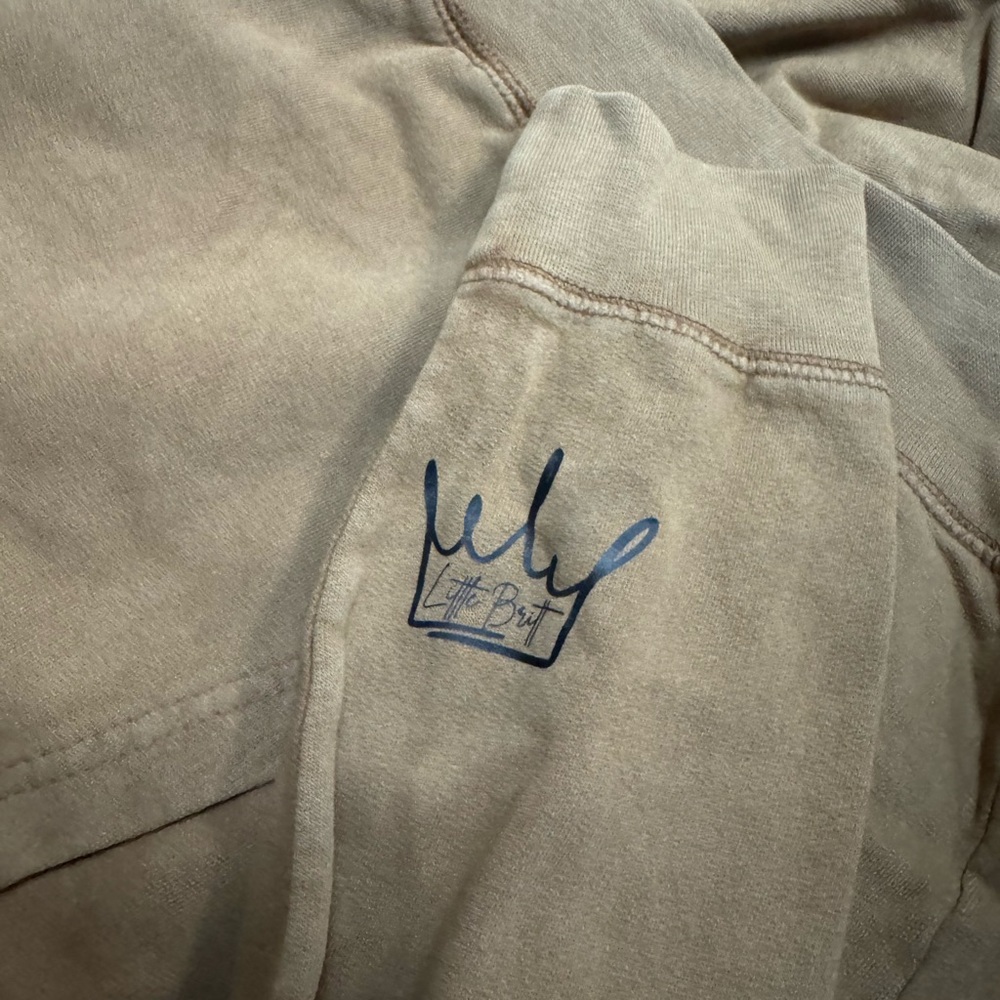 Tan Vintage Wash Sweatshirt - Picture 4 of 12